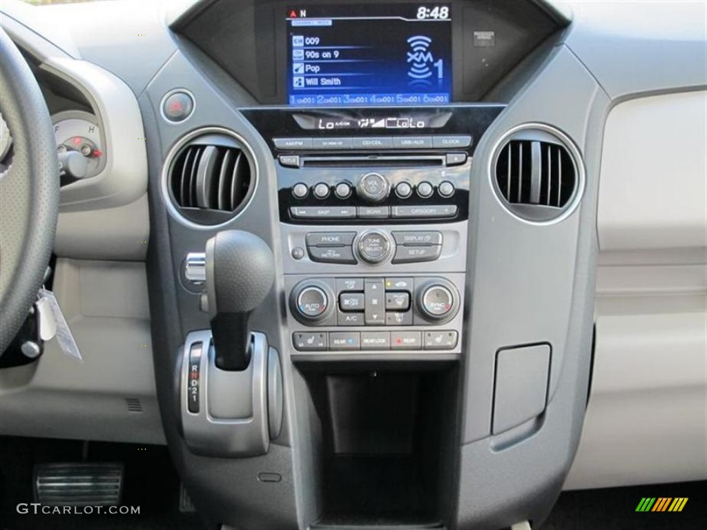 2012 Pilot EX-L - Bali Blue Pearl / Gray photo #6