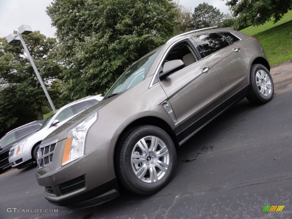 Mocha Steel Metallic 2012 Cadillac SRX Luxury Exterior Photo #54813877