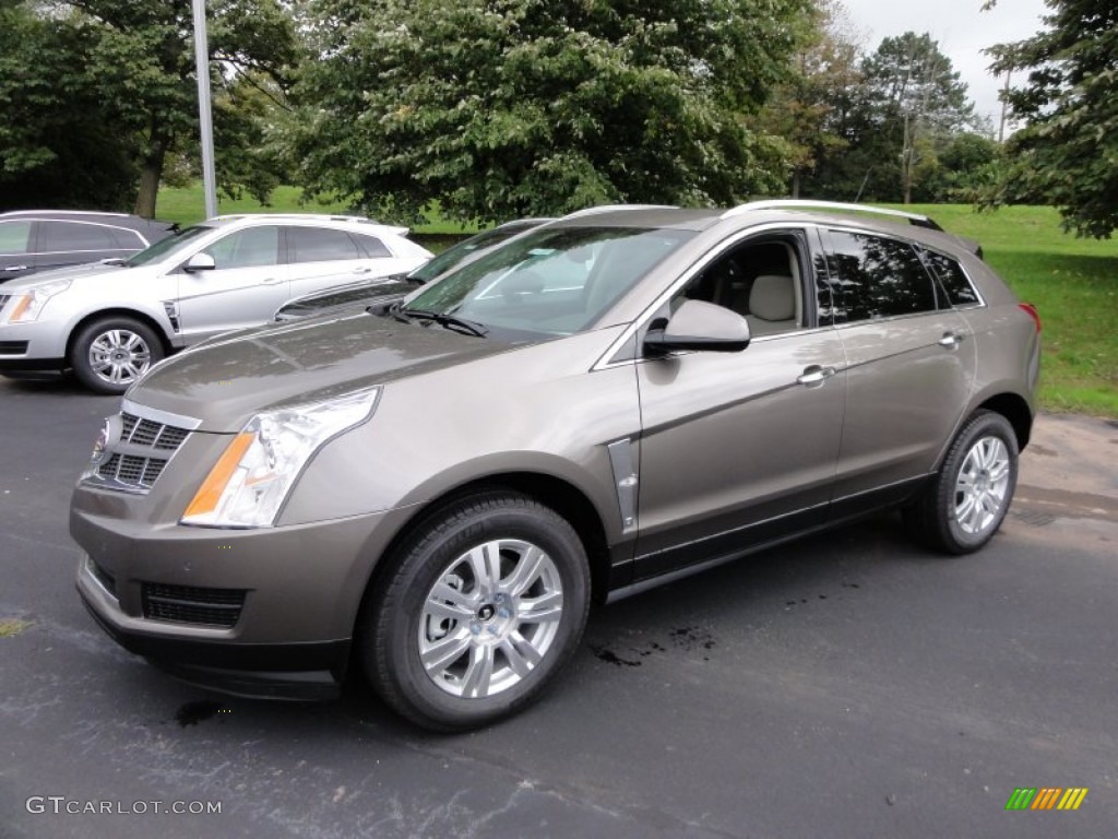 Mocha Steel Metallic 2012 Cadillac SRX Luxury AWD Exterior Photo #54813979