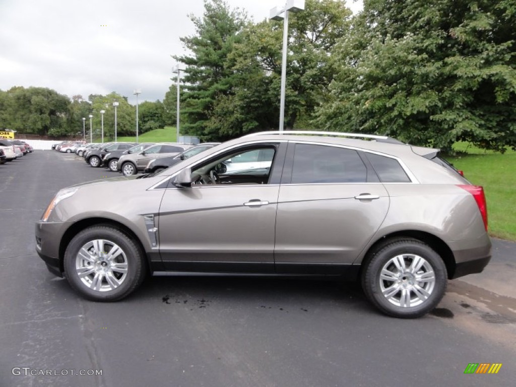 Mocha Steel Metallic 2012 Cadillac SRX Luxury AWD Exterior Photo #54813997
