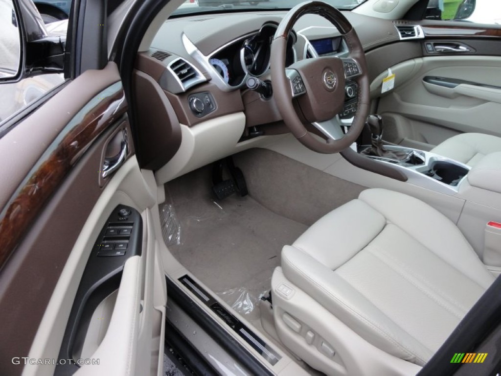 Shale/Brownstone Interior 2012 Cadillac SRX Luxury AWD Photo #54814007