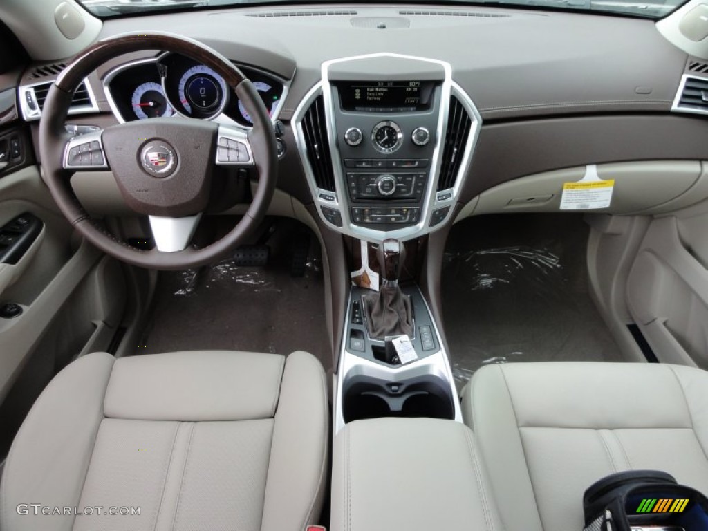 2012 Cadillac SRX Luxury AWD Shale/Brownstone Dashboard Photo #54814036