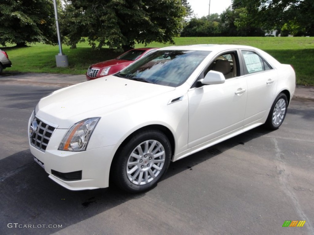 White Diamond Tricoat 2012 Cadillac CTS 4 3.0 AWD Sedan Exterior Photo #54814159