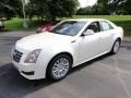 White Diamond Tricoat 2012 Cadillac CTS 4 3.0 AWD Sedan Exterior