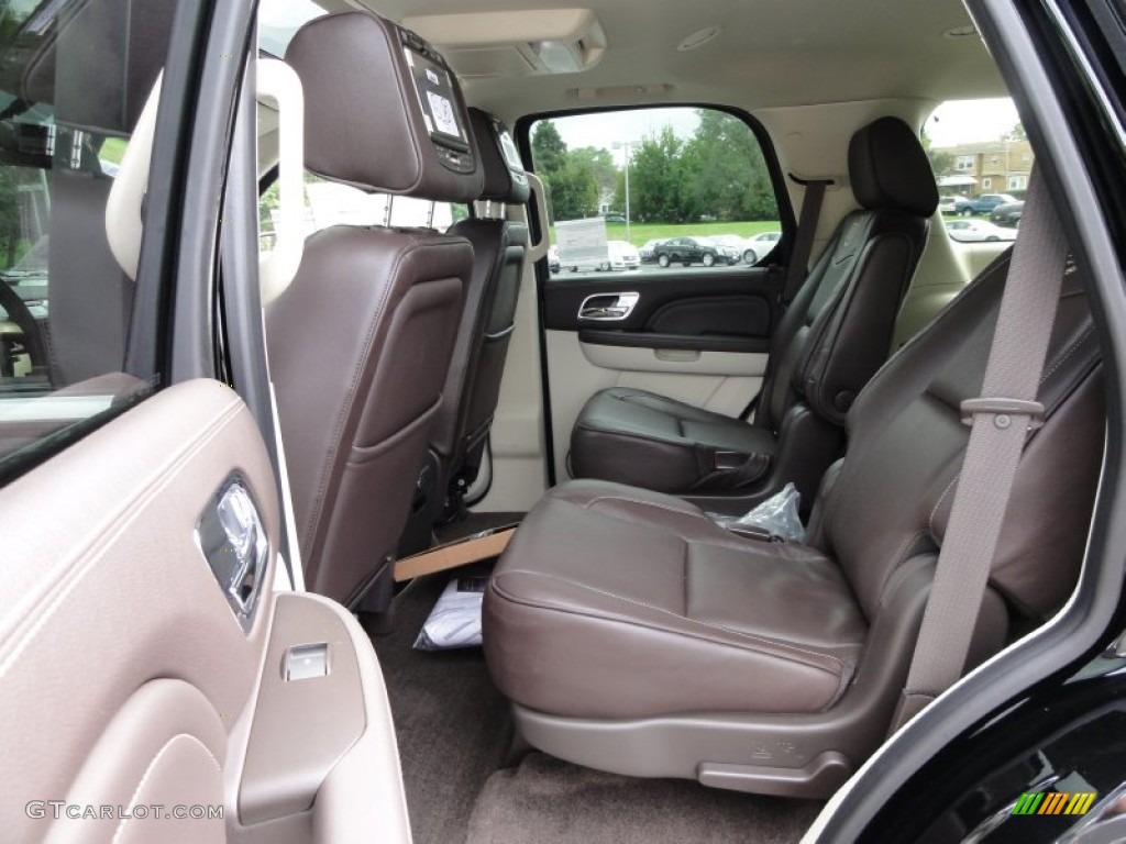 Cocoa/Light Linen Interior 2012 Cadillac Escalade Platinum AWD Photo #54814252