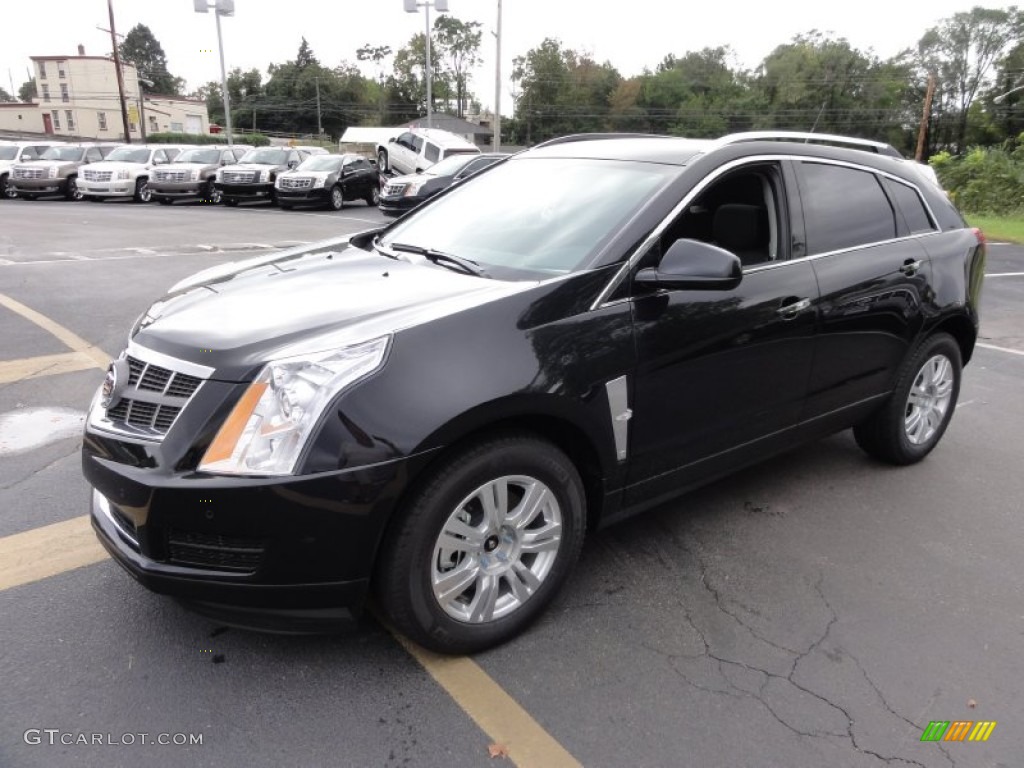 Black Ice Metallic 2012 Cadillac SRX Luxury AWD Exterior Photo #54814471