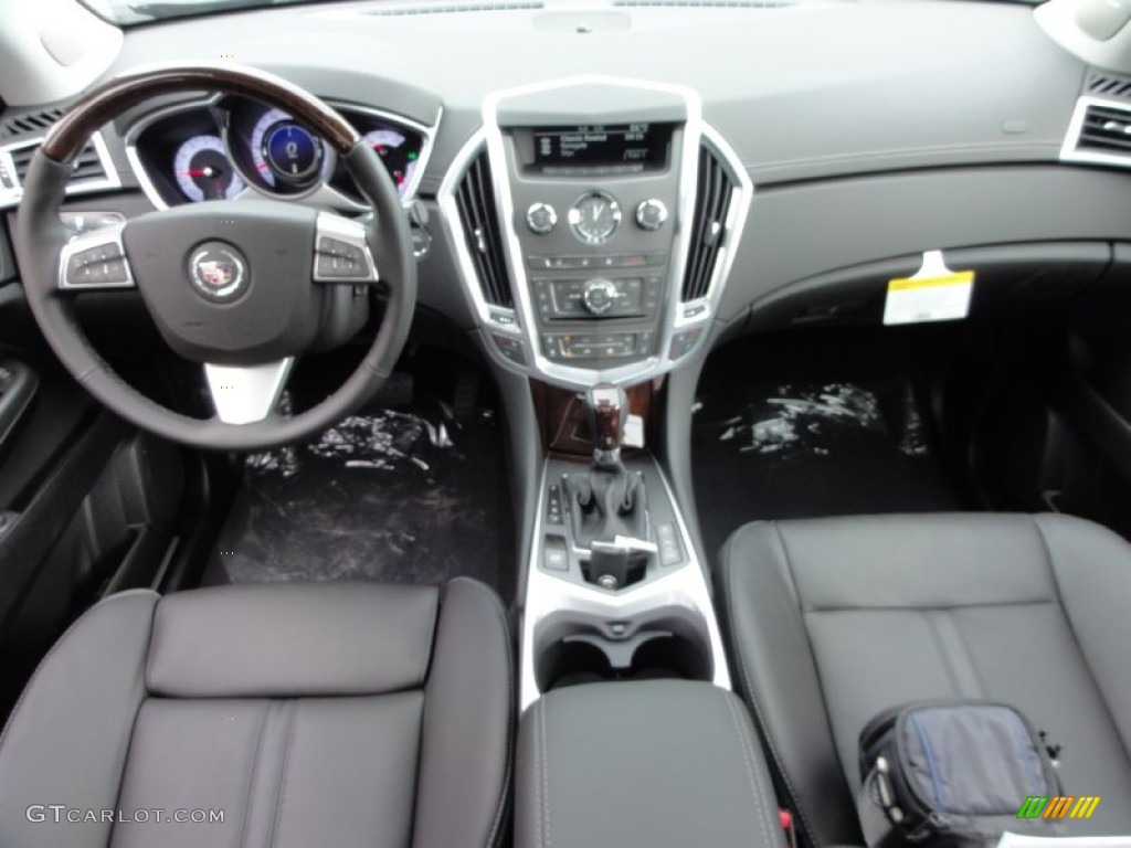 2012 Cadillac SRX Luxury AWD Ebony/Ebony Dashboard Photo #54814492