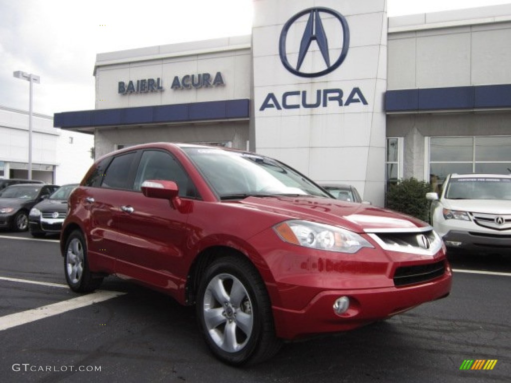 2008 RDX  - Moroccan Red Pearl / Ebony photo #1