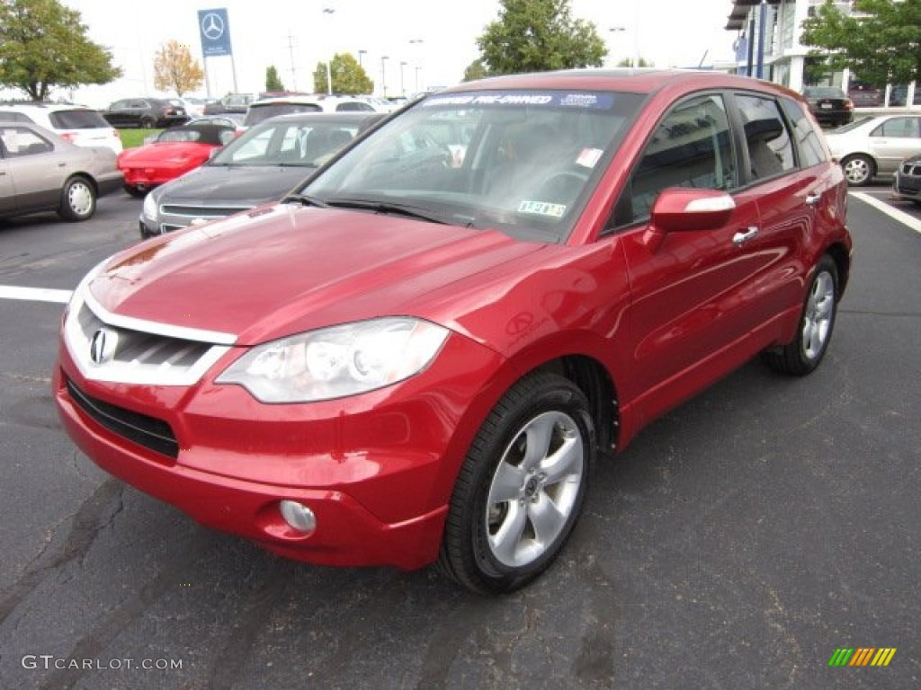 2008 RDX  - Moroccan Red Pearl / Ebony photo #3