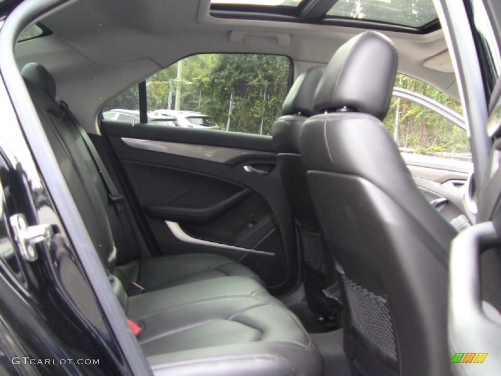 Ebony Interior 2008 Cadillac CTS 4 AWD Sedan Photo #54815740