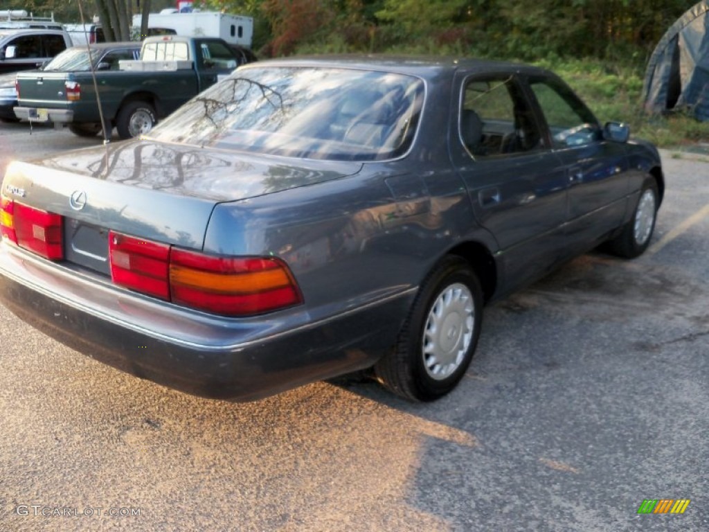 1990 LS 400 - Cobalt Blue Metallic / Gray photo #6