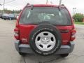 2005 Inferno Red Crystal Pearl Jeep Liberty Sport 4x4  photo #4