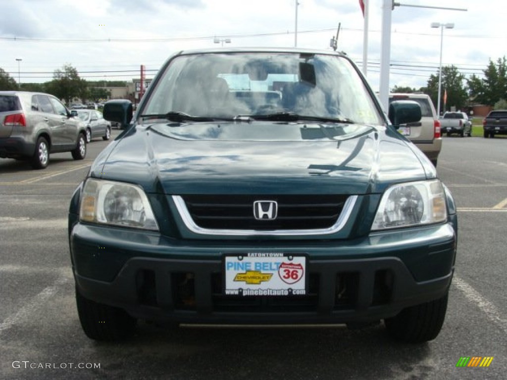 2001 CR-V Special Edition 4WD - Clover Green Pearl / Dark Gray photo #2