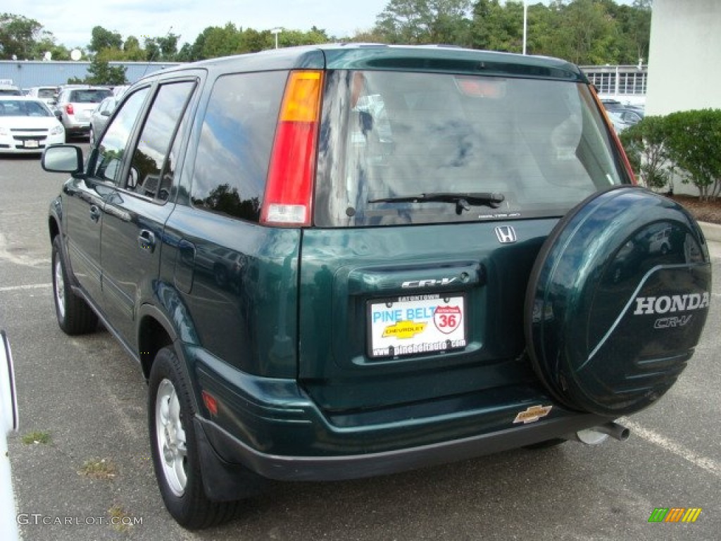 2001 CR-V Special Edition 4WD - Clover Green Pearl / Dark Gray photo #4