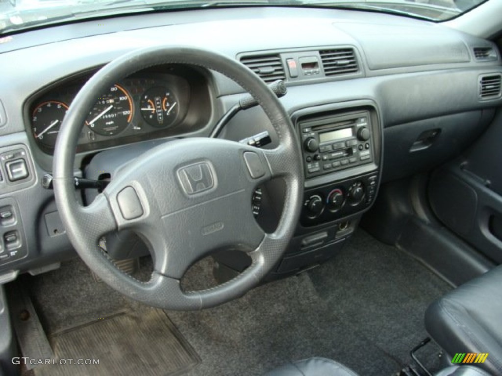 2001 Honda CR-V Special Edition 4WD Dark Gray Dashboard Photo #54816625
