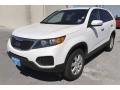 2011 Snow White Pearl Kia Sorento LX  photo #3