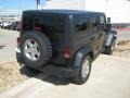 2012 Black Jeep Wrangler Unlimited Rubicon 4x4  photo #5