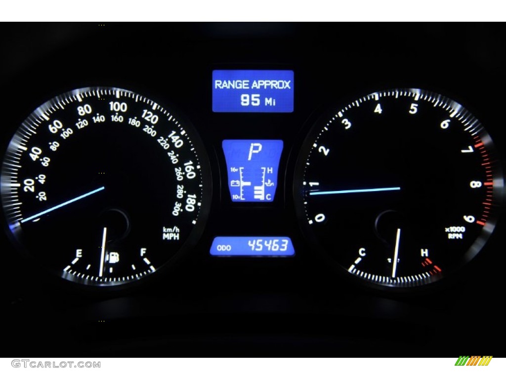 2008 Lexus IS F Gauges Photo #54817497