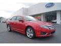 Red Candy Metallic 2011 Ford Fusion Sport