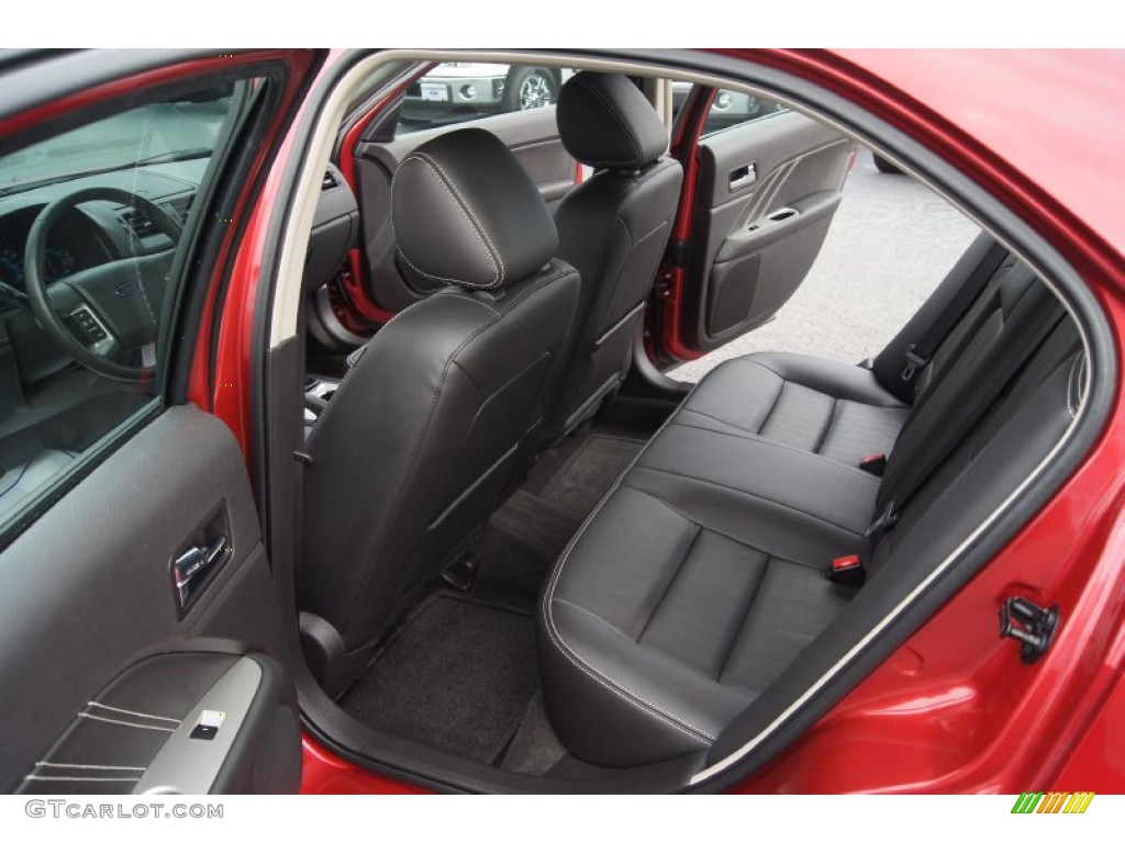 2011 Fusion Sport - Red Candy Metallic / Sport Black/Charcoal Black photo #9