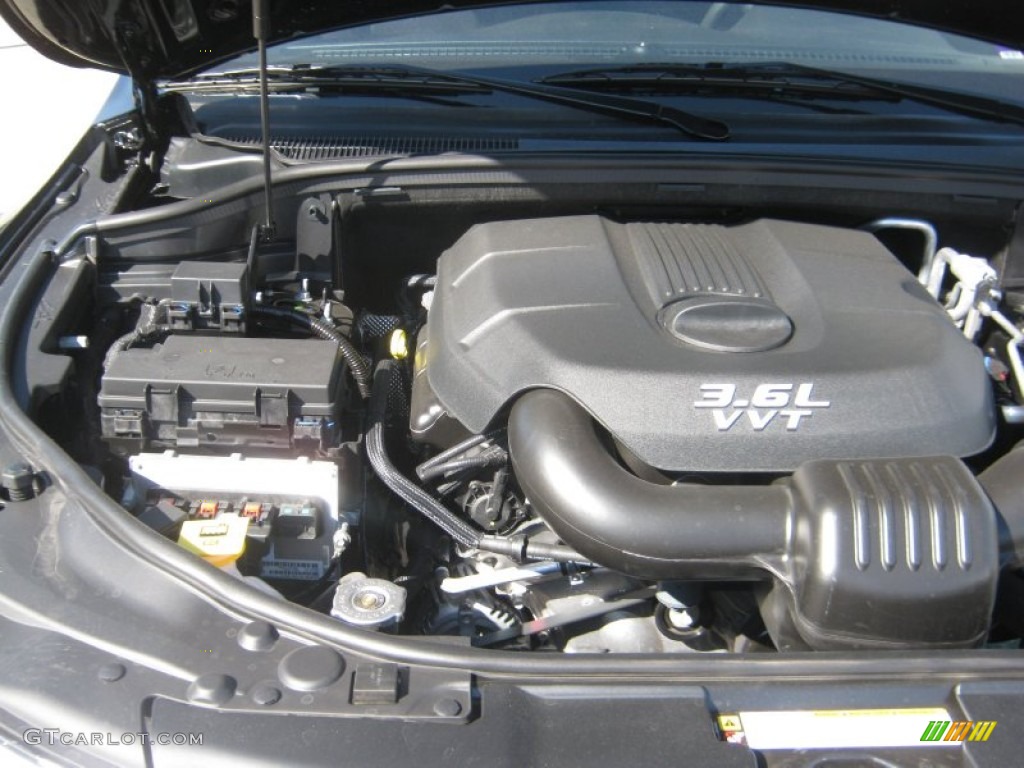 2012 Dodge Durango SXT 3.6 Liter DOHC 24-Valve VVT Pentastar V6 Engine Photo #54818102