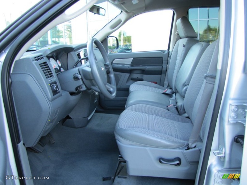 Medium Slate Gray Interior 2008 Dodge Ram 1500 Big Horn Edition Quad Cab Photo #54818620