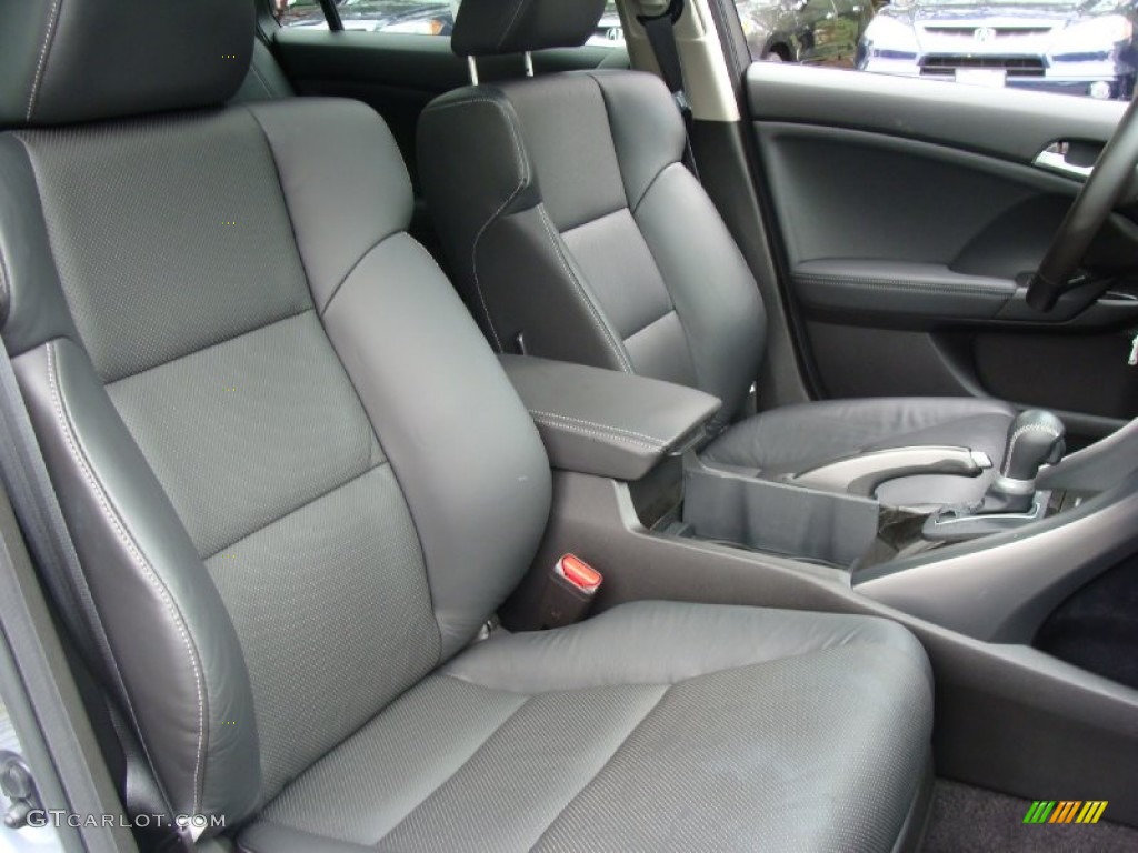 Ebony Interior 2011 Acura TSX Sport Wagon Photo #54819901