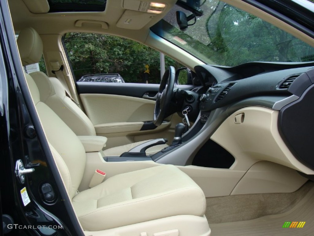2009 TSX Sedan - Crystal Black Pearl / Ebony photo #13