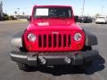 2012 Flame Red Jeep Wrangler Unlimited Rubicon 4x4  photo #2
