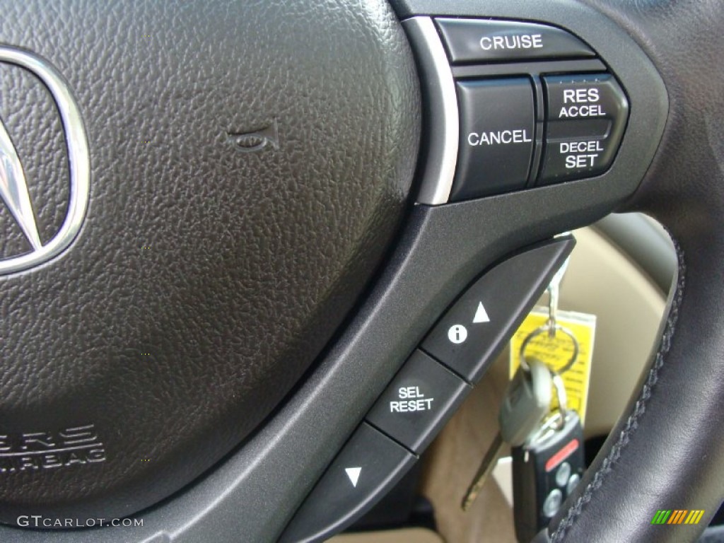 2009 TSX Sedan - Crystal Black Pearl / Ebony photo #28