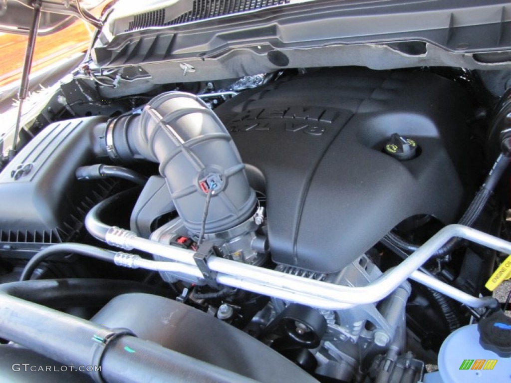 2012 Dodge Ram 1500 Sport Quad Cab 5.7 Liter HEMI OHV 16-Valve VVT MDS V8 Engine Photo #54820837