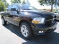 2012 Black Dodge Ram 1500 Express Quad Cab  photo #4