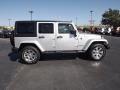 Bright Silver Metallic 2012 Jeep Wrangler Unlimited Sahara 4x4 Exterior