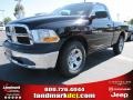 2012 Black Dodge Ram 1500 ST Regular Cab  photo #1