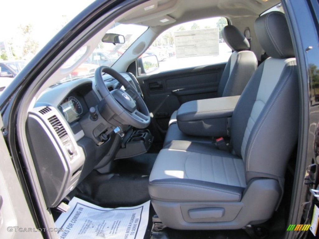 Dark Slate Gray/Medium Graystone Interior 2012 Dodge Ram 1500 ST Regular Cab Photo #54821453