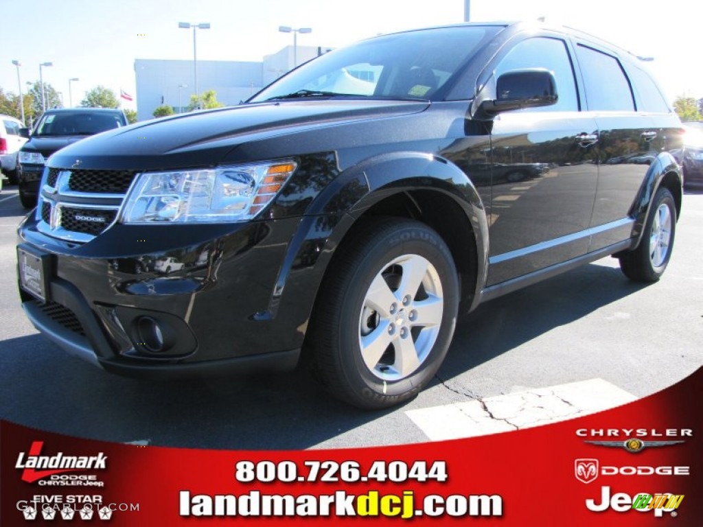 Brilliant Black Crystal Pearl Dodge Journey