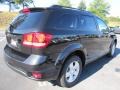 2012 Brilliant Black Crystal Pearl Dodge Journey SXT  photo #3