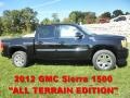 2012 Onyx Black GMC Sierra 1500 SLT Crew Cab 4x4  photo #1