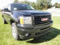 2012 Onyx Black GMC Sierra 1500 SLT Crew Cab 4x4  photo #2
