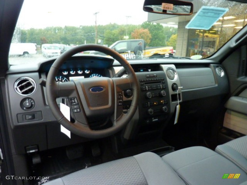 2011 F150 XLT SuperCrew 4x4 - Sterling Grey Metallic / Steel Gray photo #11