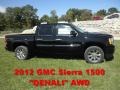 2012 Onyx Black GMC Sierra 1500 Denali Crew Cab 4x4  photo #1
