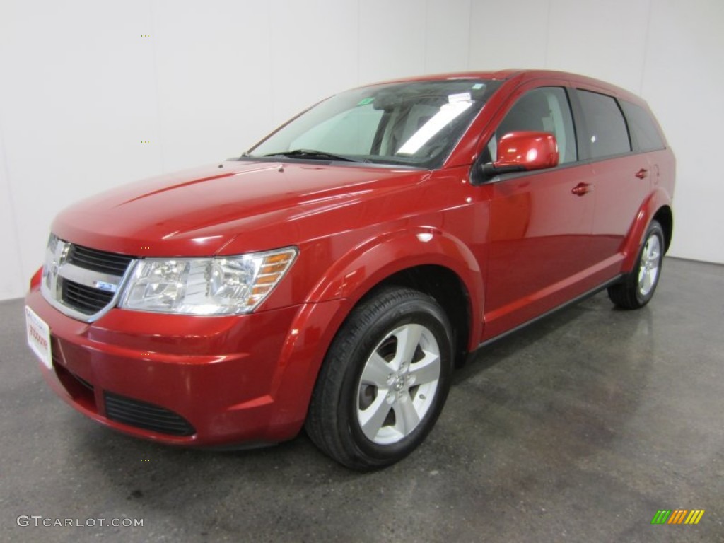 Inferno Red Crystal Pearl 2009 Dodge Journey SXT Exterior Photo #54825277