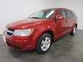 Inferno Red Crystal Pearl 2009 Dodge Journey SXT Exterior