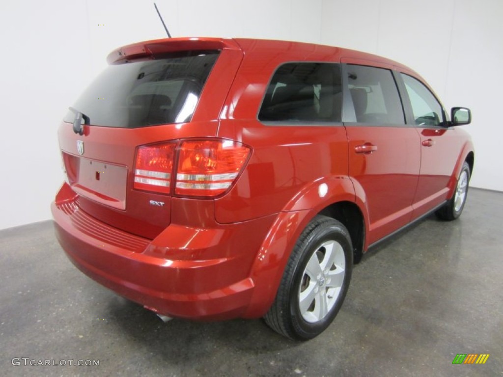 Inferno Red Crystal Pearl 2009 Dodge Journey SXT Exterior Photo #54825349