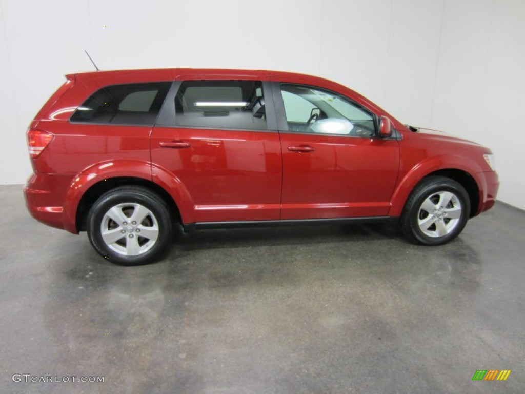 Inferno Red Crystal Pearl 2009 Dodge Journey SXT Exterior Photo #54825367