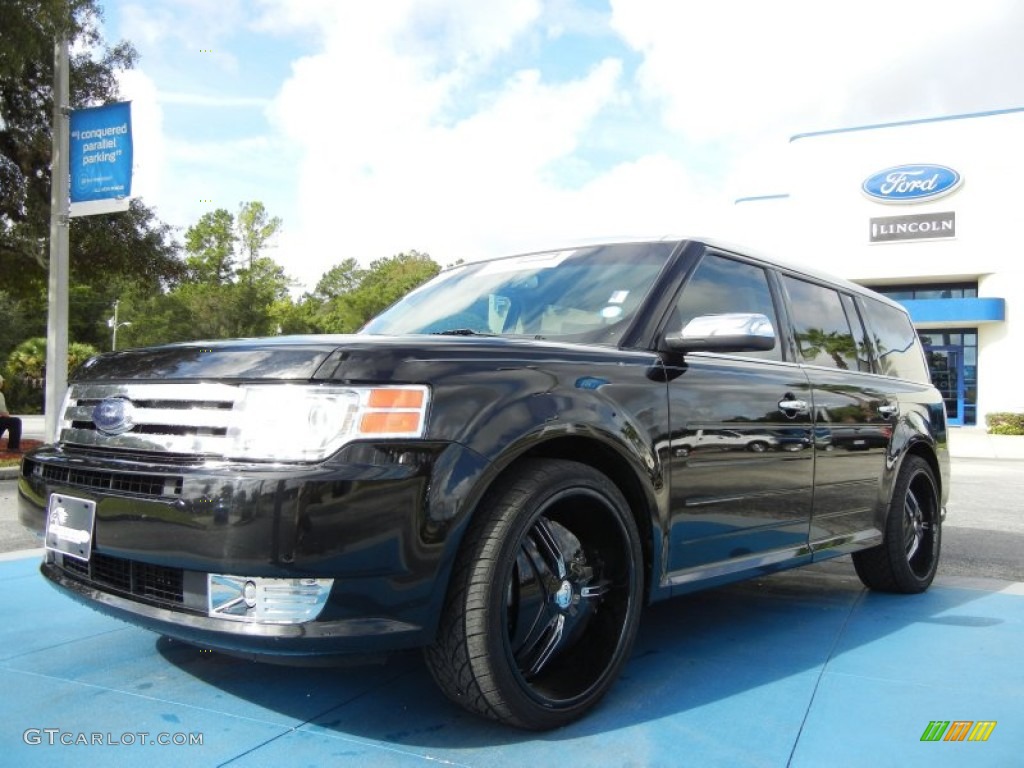 2010 Flex Limited - Tuxedo Black / Medium Light Stone photo #1