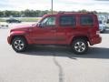 2008 Inferno Red Crystal Pearl Jeep Liberty Sport 4x4  photo #9