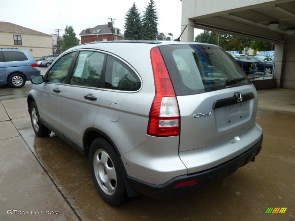 2009 CR-V LX 4WD - Alabaster Silver Metallic / Gray photo #2