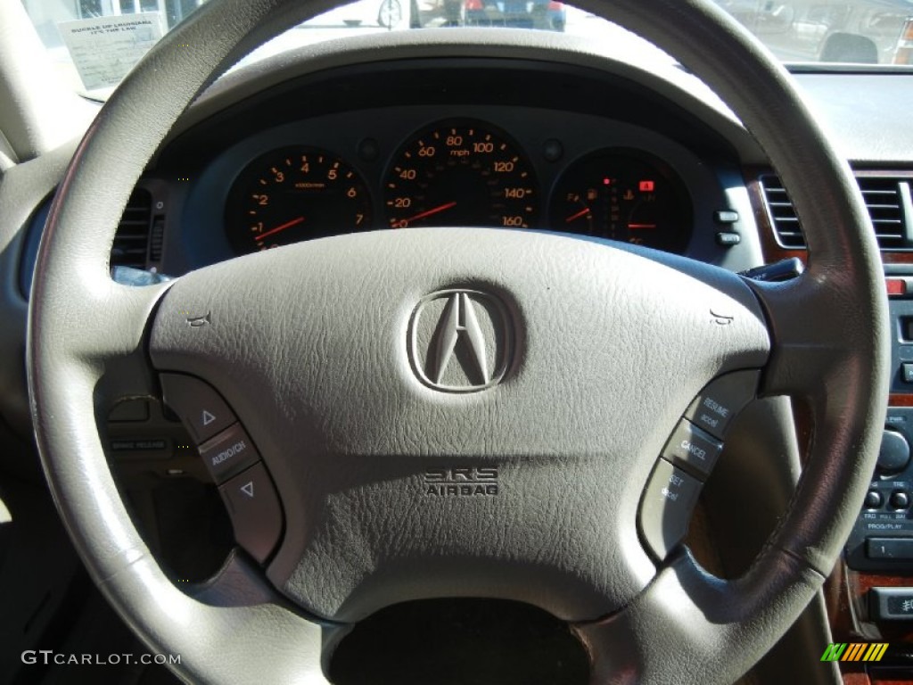 2001 Acura RL 3.5 Parchment Steering Wheel Photo #54827680