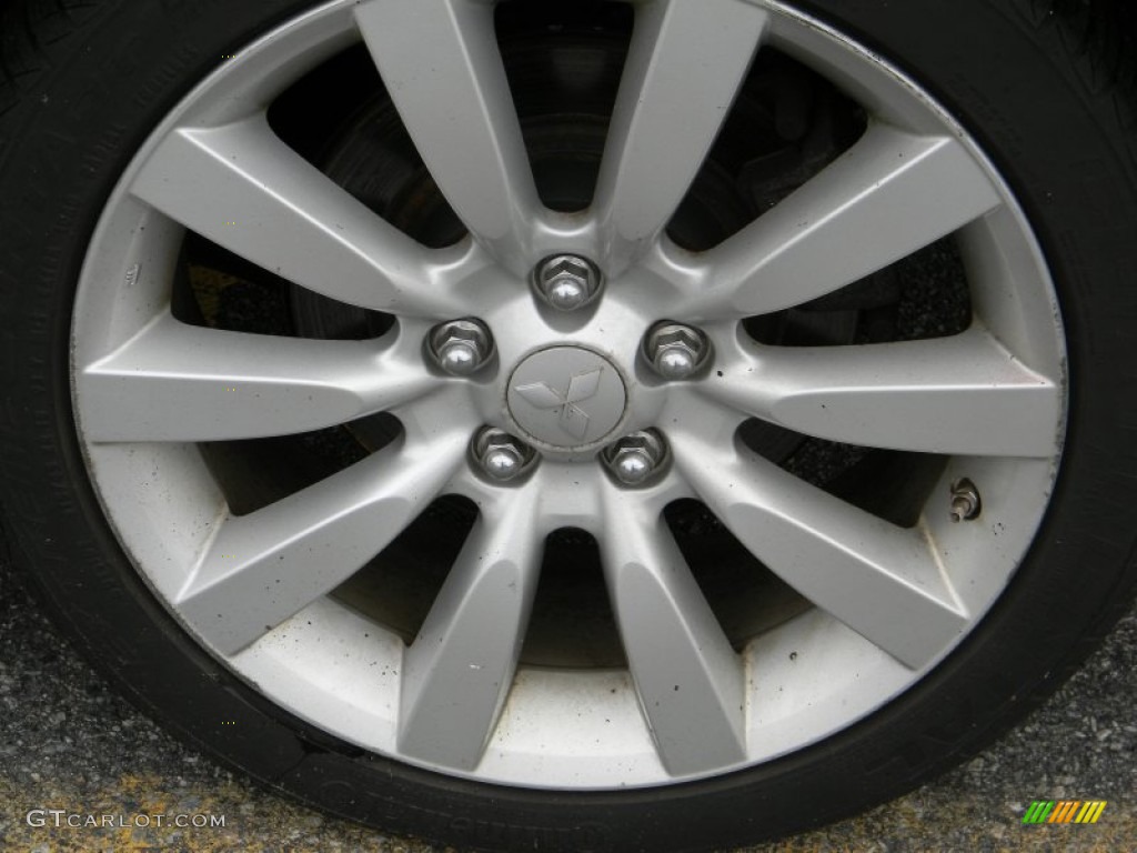 2008 Lancer GTS - Rally Red Pearl / Black photo #11